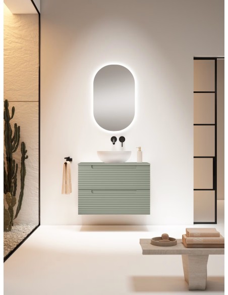 Meuble vasque Kyoto Musgo Visobath / Salle de bains design