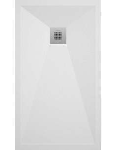Receveur de douche Stone plus Duplach aspect ardoise/Designet antidérapant