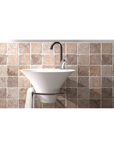 Lave-mains IRIS DECOTEC en Solid Surface/Design suspendu