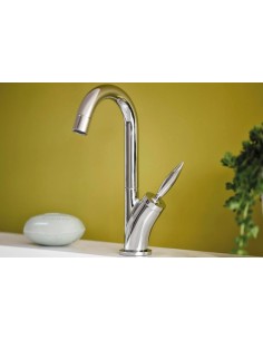 Mitigeur lave-mains FLAMME HORUS chrome/ Robinet design