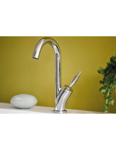 Mitigeur lave-mains FLAMME HORUS chrome/ Robinet design