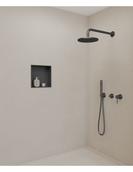 Niche encastrable Kroos Gin metal 30*30cm /Acier inoxydable PVD