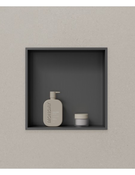 Niche encastrable Kroos Gin metal 30*30cm /Acier inoxydable PVD