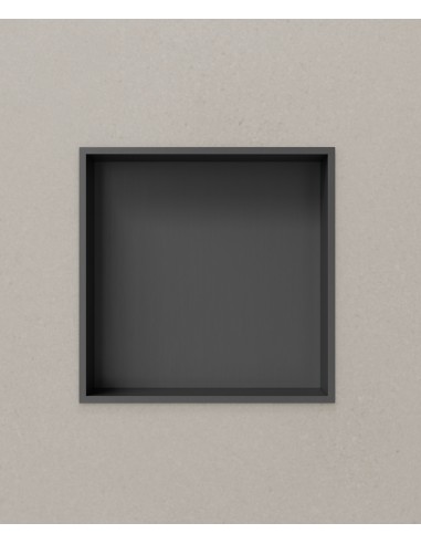 Niche encastrable Kroos Gin metal 30*30cm /Acier inoxydable PVD