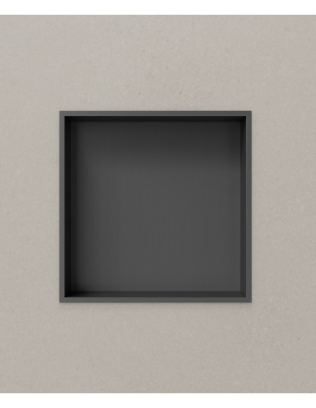 Niche encastrable Kroos Gin metal 30*30cm /Acier inoxydable PVD