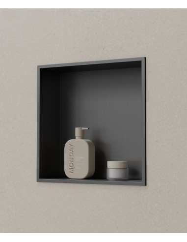 Niche encastrable Kroos Gin metal 30*30cm /Acier inoxydable PVD