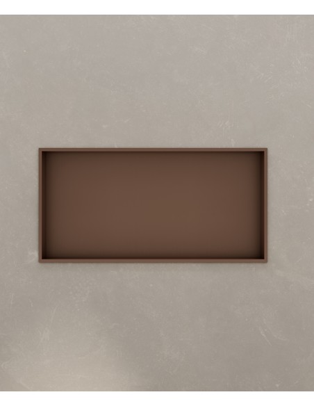Niche encastrable Kroos Or Rose brossé dim 60*30 /Acier inoxydable PVD