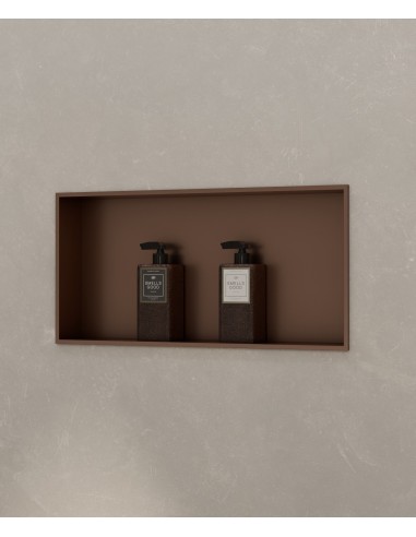 Niche encastrable Kroos Or Rose brossé dim 60*30 /Acier inoxydable PVD