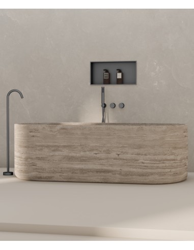 Niche encastrable Kroos Gun Metal 60*30 / Avier inoxydable PVD