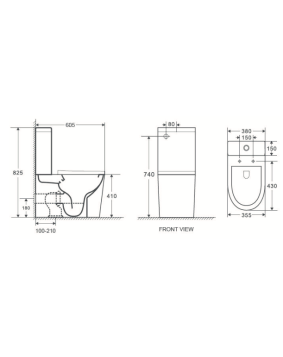 Toilette - PISA Collection - FranceBath