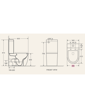 Toilette - Genova Collection - FranceBath