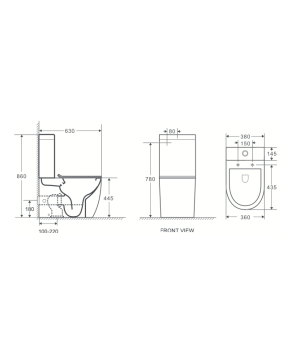 Toilette - Geneva Collection - FranceBath