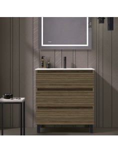 Meuble vasque 3 tiroirs Ribons Orosi / Élégance et rangement