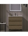 Meuble vasque 3 tiroirs Ribons Orosi / Élégance et rangement
