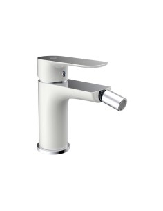 MITIGEUR BIDET CASSIO BLANC/CHROME