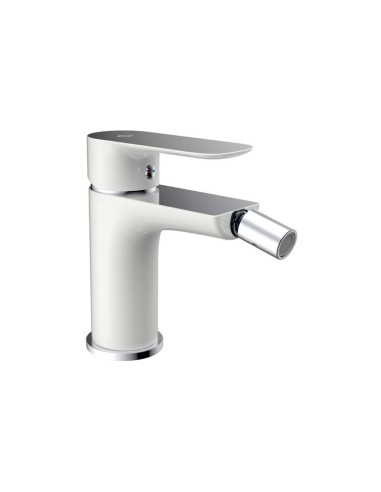 MITIGEUR BIDET CASSIO BLANC/CHROME