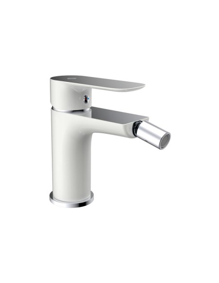 MITIGEUR BIDET CASSIO BLANC/CHROME