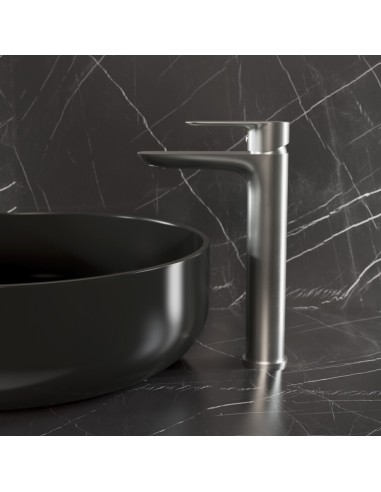 MITIGEUR LAVABO HAUT CASSIO TITANE
