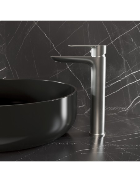 MITIGEUR LAVABO HAUT CASSIO TITANE