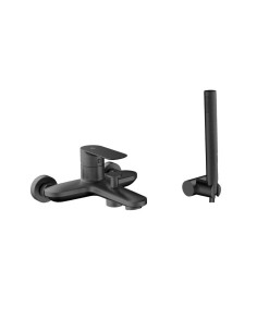 MITIGEUR BAIN AVEC KIT DOUCHE CASSIO TITANE