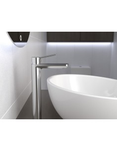 MITIGEUR BEC HAUT RHIO CHROME 2