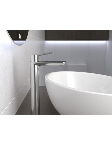 MITIGEUR BEC HAUT RHIO CHROME