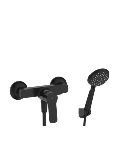 MITIGEUR DOUCHE AVEC KIT RHIO NOIR