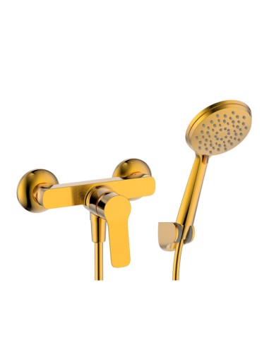 MITIGEUR DOUCHE AVEC KIT DOUCHE RHIO OR