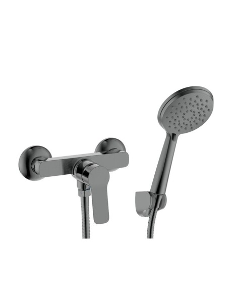 MITIGEUR DOUCHE AVEC KIT DOUCHE RHIO TITANE