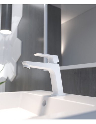 MITIGEUR LAVABO MARRIOT BLANC