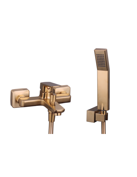 MITIGEUR BAIN AVEC KIT DOUCHE MARRIOT CUIVRE