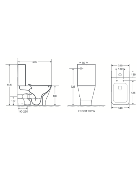 Toilette - Rhodas Collection - FranceBath