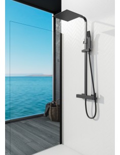 COLONNE DE DOUCHE MITIGEUR INVERTER C NOIR 2