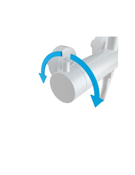 COLONNE DE DOUCHE MITIGEUR INVERTER R BLANC