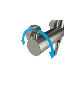 COLONNE DE DOUCHE MITIGEUR INVERTER R NICKEL 2
