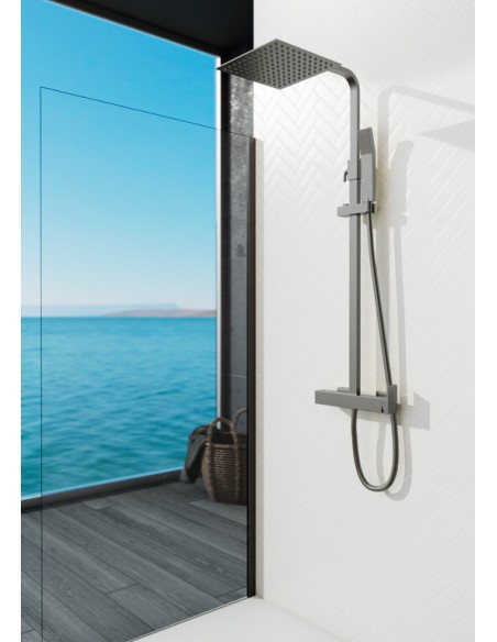 COLONNE DOUCHE MITIGEUR INVERTER C TITANE