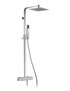 COLONNE DE DOUCHE QUADRA ELITE THERMOSTATIQUE CHROME