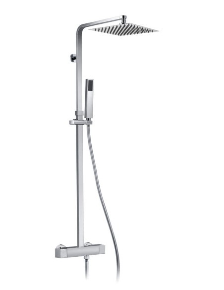 COLONNE DE DOUCHE QUADRA ELITE THERMOSTATIQUE CHROME