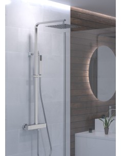 COLONNE DE DOUCHE QUADRA ELITE THERMOSTATIQUE CHROME 2