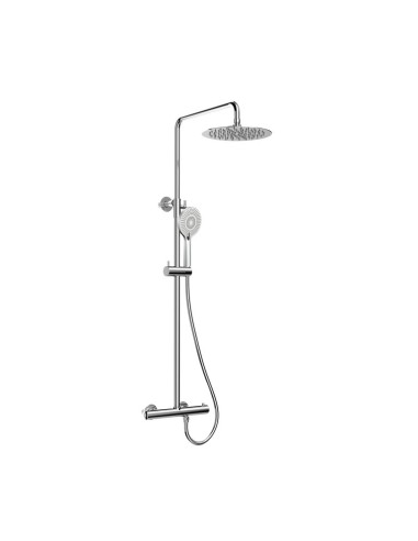 COLONNE DE DOUCHE ROUND ELITE THERMOSTATIQUE CHROME