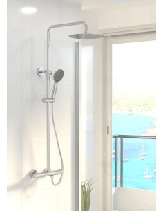 COLONNE DE DOUCHE ROUND ELITE THERMOSTATIQUE CHROME 2