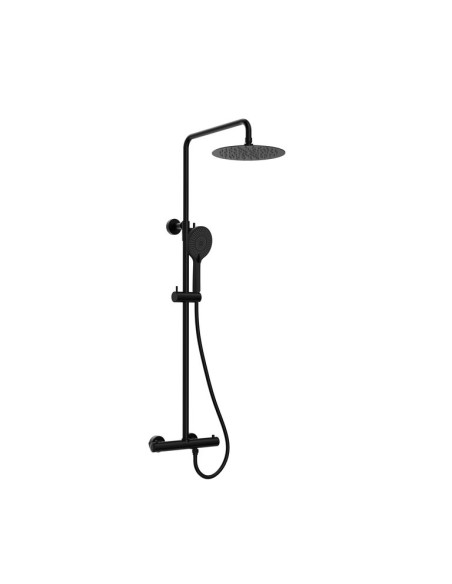 COLONNE DOUCHE ELITE NOIR  THERMOSTATIQUE
