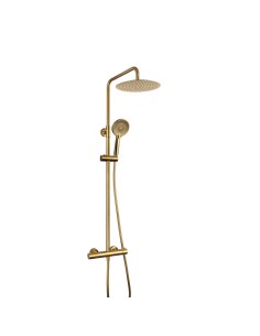 COLONNE DOUCHE THERMOSTATIQUE ELITE ROUND OR