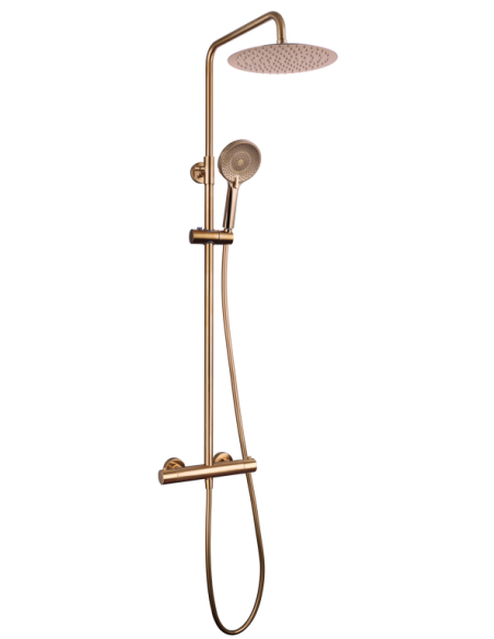 COLONNE DOUCHE THERMOSTATIQUE ELITE ROUND CUIVRE