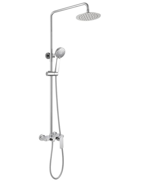 COLONNE DE DOUCHE CASSIO CHROME MITIGEUR