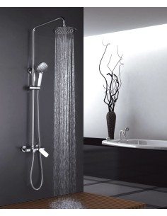 COLONNE DE DOUCHE CASSIO CHROME MITIGEUR 2