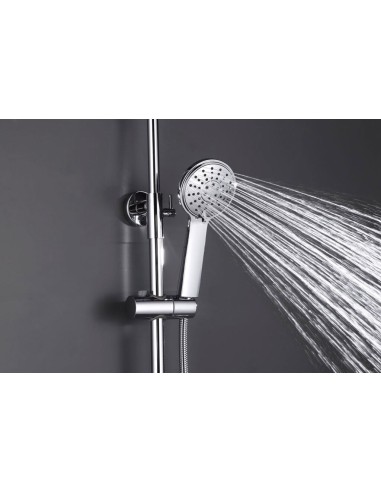 COLONNE DE DOUCHE CASSIO CHROME MITIGEUR