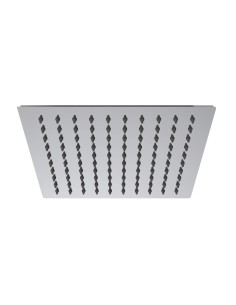 TÊTE DE DOUCHE ACIER INOX CARRÉ 25 CHROME