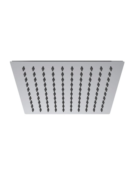 TÊTE DE DOUCHE ACIER INOX CARRÉ 25 CHROME