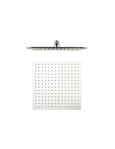 TÊTE DE DOUCHE ACIER INOX CARRÉ 25 CHROME